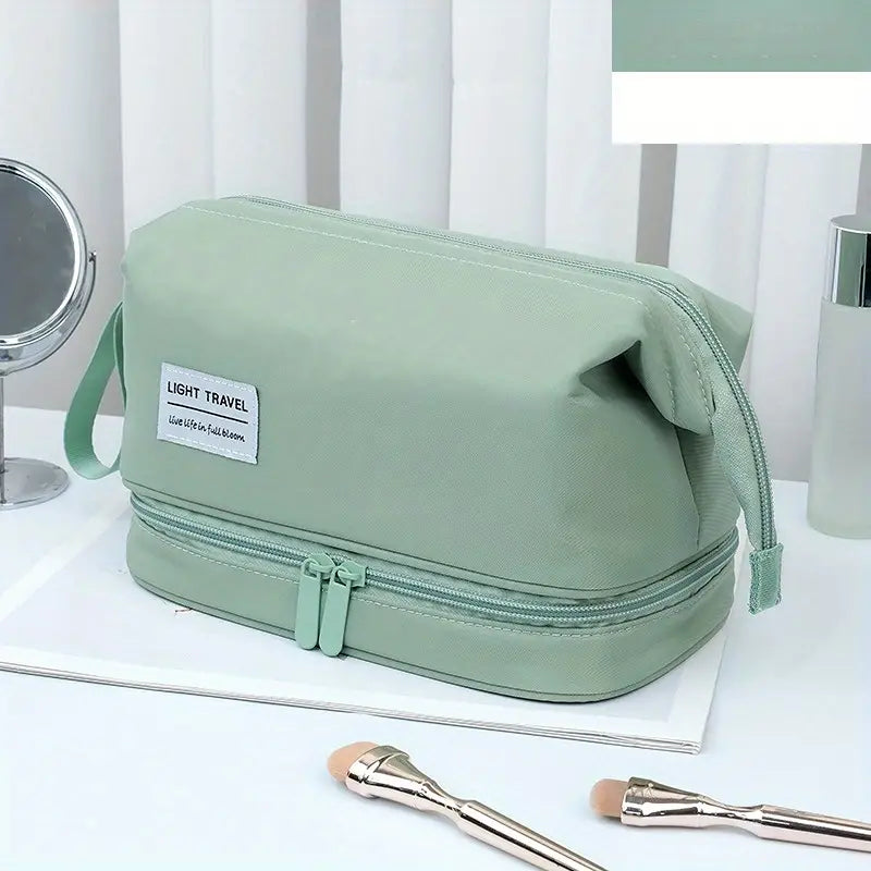 Ultimate Makeup Travel Pouch, Double Layer Cosmetic Bag, Waterproof Organizer Case, Unique Makeup Bag, Cosmetic Travel Bag, Waterproof Organizer Case, Toiletry Bag for Women Ultimate Makeup Travel Pouch, Double Layer Cosmetic Bag, Waterproof Organizer Case, Unique Makeup Bag, Cosmetic Travel Bag, Waterproof Organizer Case, Toiletry Bag for Women